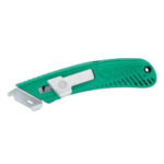 Pacific Handy Cutter S4SR S4S Green Spring-Back Safety Cutter, (Pack of 12 pcs)