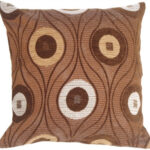 Pods in Chocolate Throw Pillow