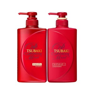 Shiseido – Tsubaki Premium Moist & Repair Hair Shampoo & Conditioner Set – 1set (490ml+490ml)