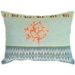 Tropical Coral Pillow