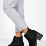 Wide Width Chunky Chelsea Boots