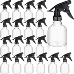 20 Pcs Clear Plastic Spray Bottles 8oz
