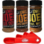 3Pk Uncle Joe’s BBQ Rub Variety 6oz