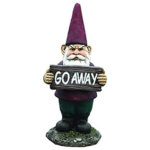 9.3″ Resin Gnome “Go Away”