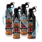 A+ SAFETY Portable Fire Extinguisher 4 PACK