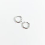 Baby Everyday Seamless Silver Hoops