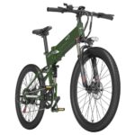 Bezior X500 Pro Electric Bike 26in 500W 30Km/h 48V 10.4AH Army Green