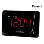 Clock Radio Hidden 4k Camera w/ Night Vision & DVR