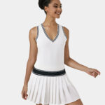 Cloudful™ Fabric V Neck Dress-Let’s Move-No Liner Shorts