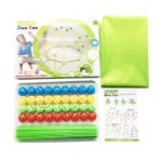 Creative Puzzles 36 Balls 51 Rods Building Toy for Kid with Camp