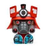 Dragon76 DR76 Red Canbot 5.5″ Vinyl Art Figure with Signed Print – Limited Edition of 100 (Kidrobot.com Exclusive)