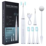Electric Toothbrush Teeth Cleaner Kit White