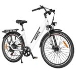 ESKUTE Polluno Plus Electric Commuter Bike 27.5*2.1” Tire White