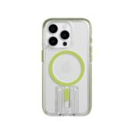 Evo Crystal Kick – Apple iPhone 15 Pro Case MagSafe® Compatible – Lime