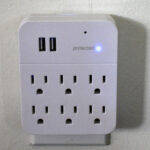 Functional Plug-In Wall Outlet w/ USB Hidden 1080P Camera w/ DVR