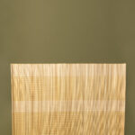 Hand-Woven Bamboo Striped Placemat