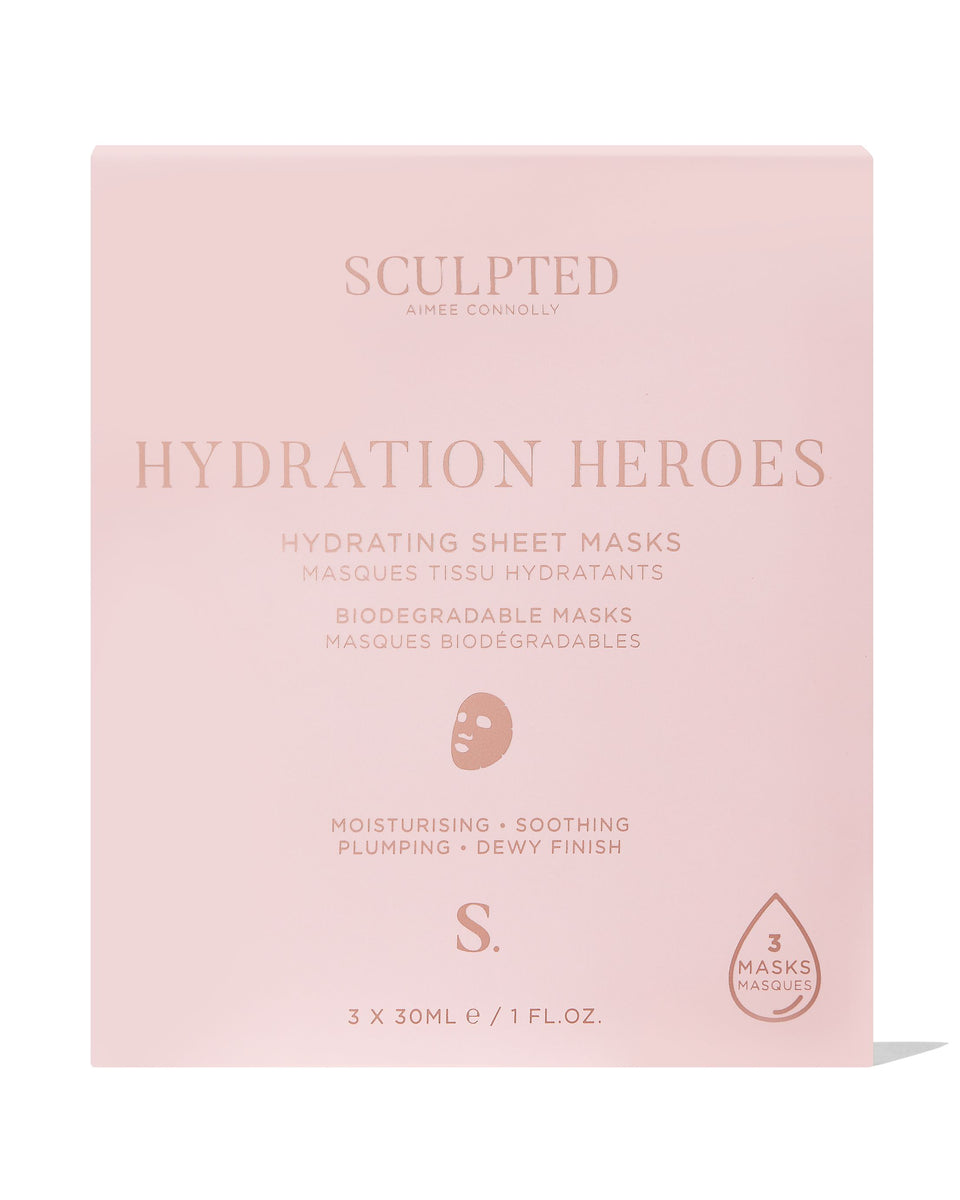 Hydration Heroes Sheet Masks | Face Masks | Sculpted By Aimee
