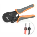 iCrimp HSC8 16-6 Self-adjustable Crimping Tools Plier for AWG20-5 Bootlace End-sleeves Ferrule, Ratchet Wire Crimping Tool