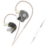 KZ EDS Wired Earphones In-Ear with Mic Black