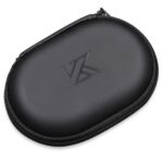 KZ Oval Case Protective Bag for Earphone Storage Portable – Black