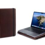 Leather Copertina Case and Stand For M1 MacBook 14