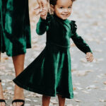 Mini La La Lady Dress In Emerald