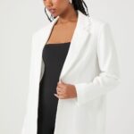 Open-Front Notched Blazer