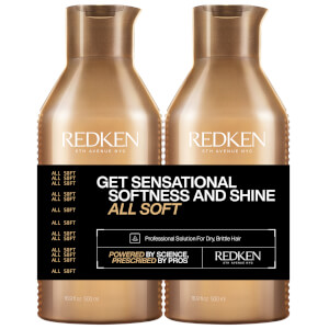 Redken All Soft Duo Set: Shampoo 500ml & Conditioner 500ml