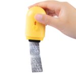 Roller Security Stamp with Ceramic Blade Yellow