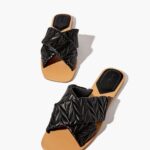 Textured Crisscross Sandals