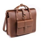 The Gladstone Slim Leather Briefcase
