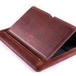 Travel Leather Laptop Stand