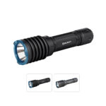 Warrior X 3 handheld tactical flashlight with 2500-lumen output, 560-meter throw for law enforcement, search & rescue. Tail switch accepts magnetic…