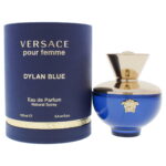 Versace Dylan Blue Eau De Perfume for Women, 3.4 oz